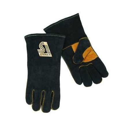 Steiner LG BLACK B-SA WELD GLOVE FOAM LINED SB2619B-L